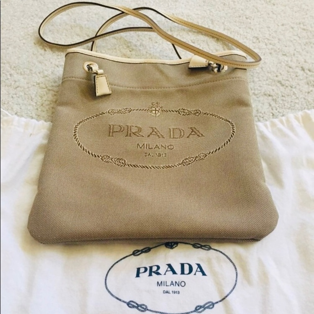 Authentic Prada Messenger Bag